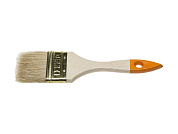 Кисть флейцевая DEXX 63мм с  деревянной ручкой и натуральной щетиной