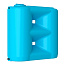 Бак для воды Combi W-1500 BW (сине-белый) с поплавком