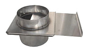 Шибер-задвижка 120 (430/0,8) нержавеющая сталь