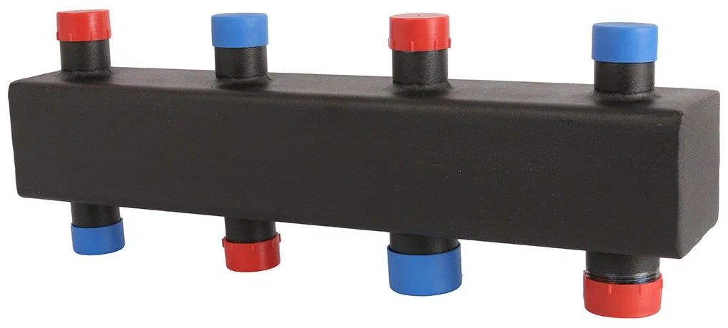 Коллектор распределительный на 2(3) контура 1”х1 1/4” Rommer