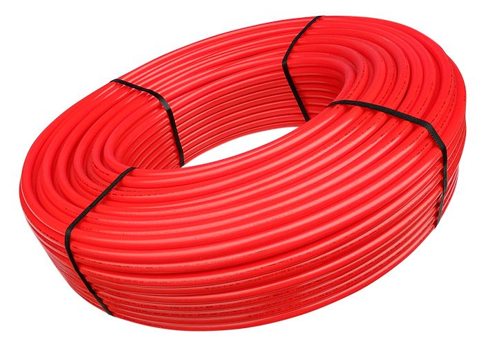Труба из сшитого полиэтилена Valtec PE-Xb/EVOH 20x2,0 красная (бухта 200м)