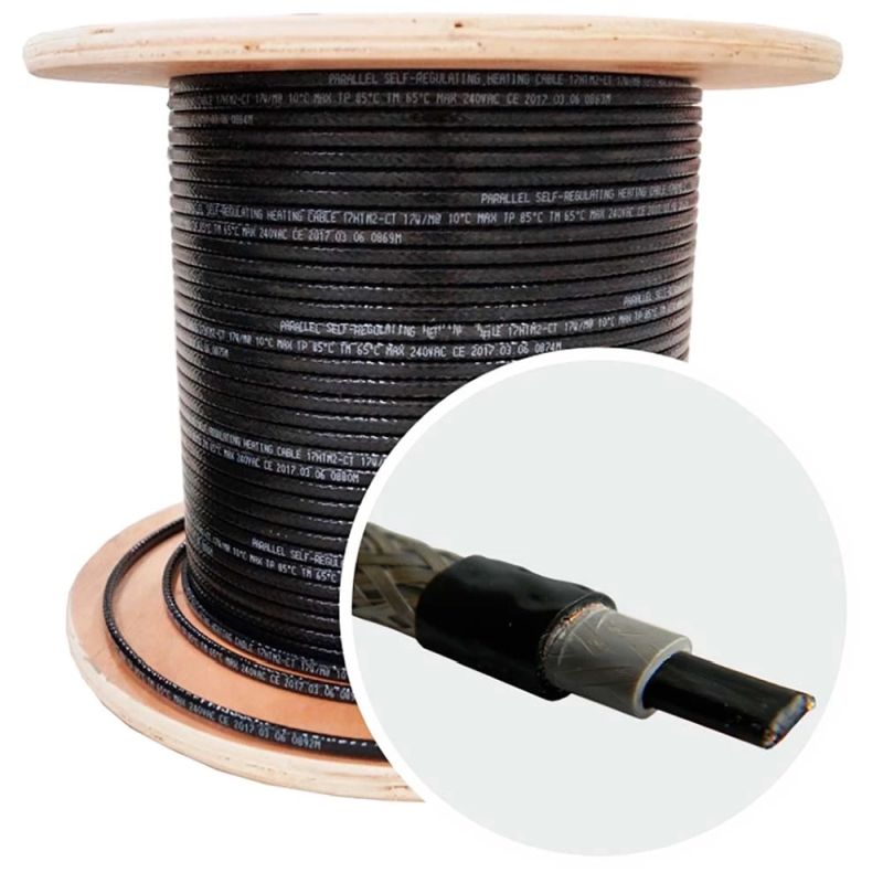 Кабель саморегулирующийся внутрь трубы (пищевой) SAMREG 17HTM2-CT (17Вт/м)