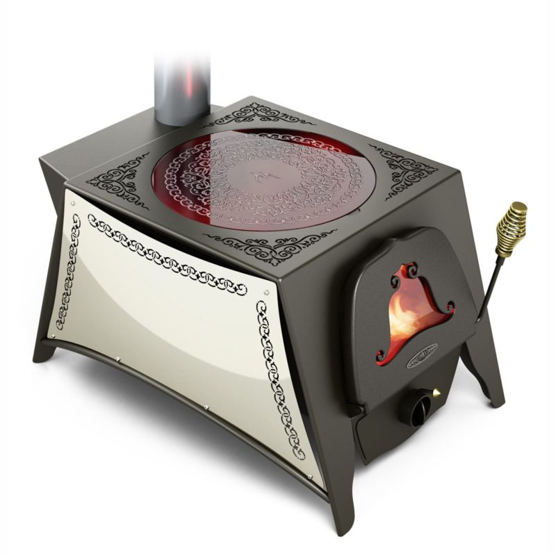 Печь отопительно-варочная TMF Селенга-1 стеклокерамика