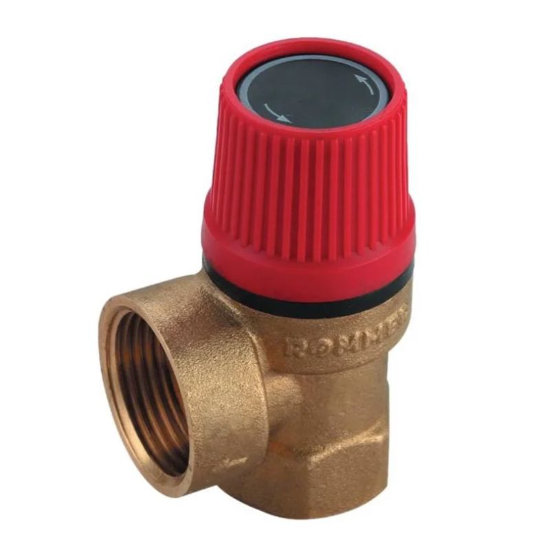 Клапан предохранительный для отопления 1/2”х3/4” ( 3 бар) Rommer