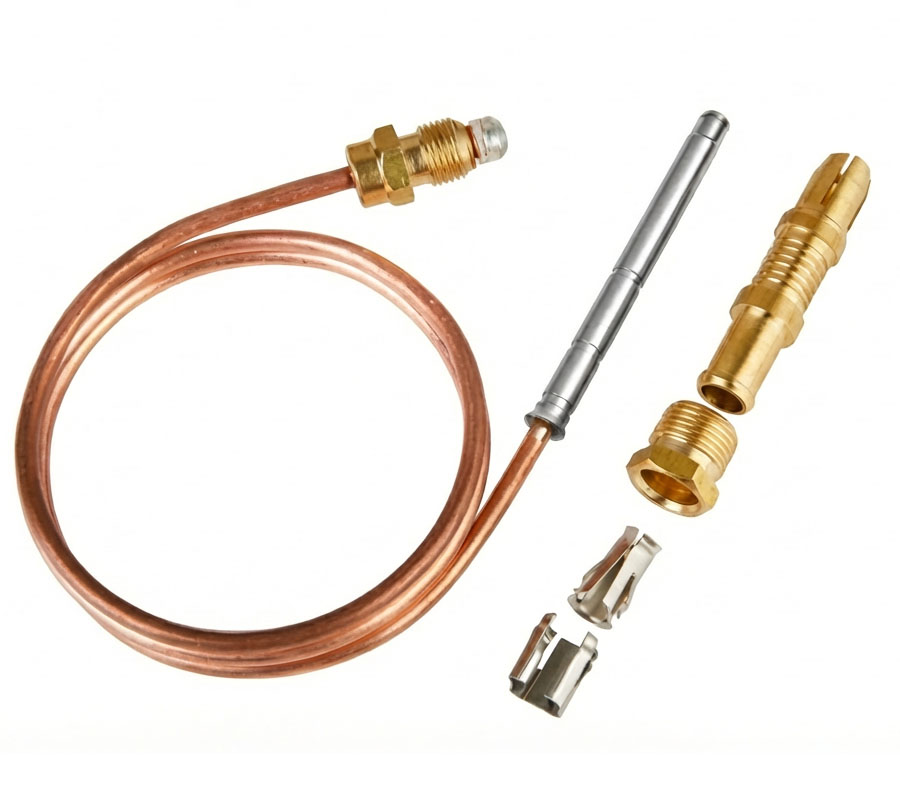 Термопара газовая универсальная 1200мм, 120–650°C, резьба 11/32”