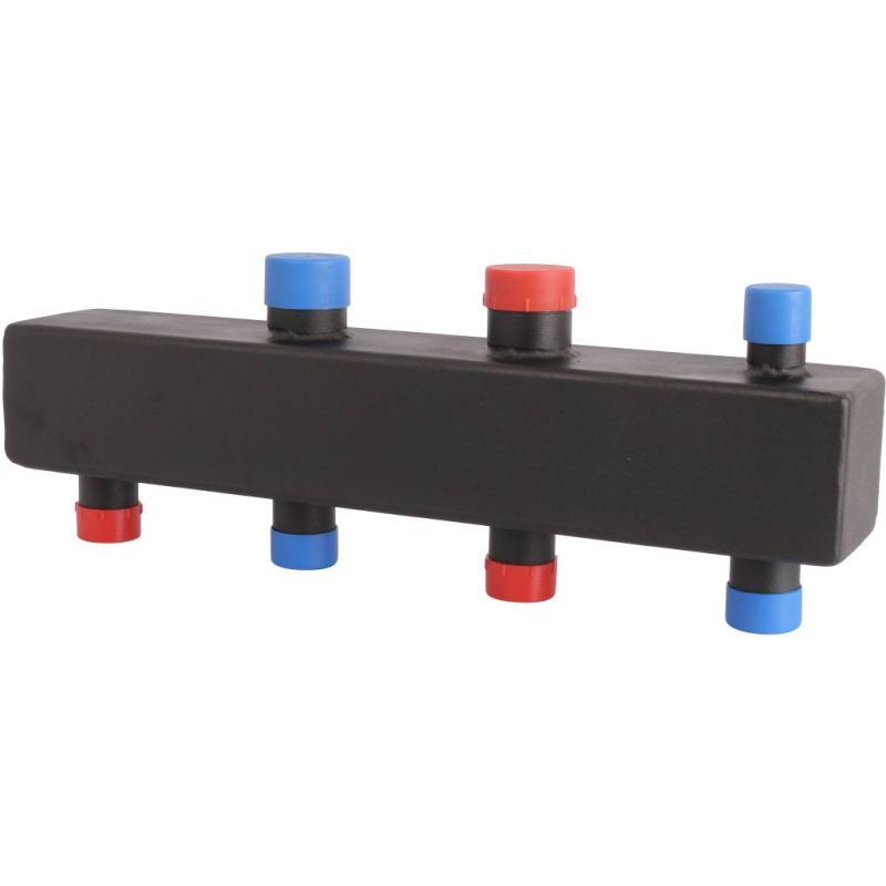 Коллектор распределительный на 2 контура 1”х1 1/4” Rommer