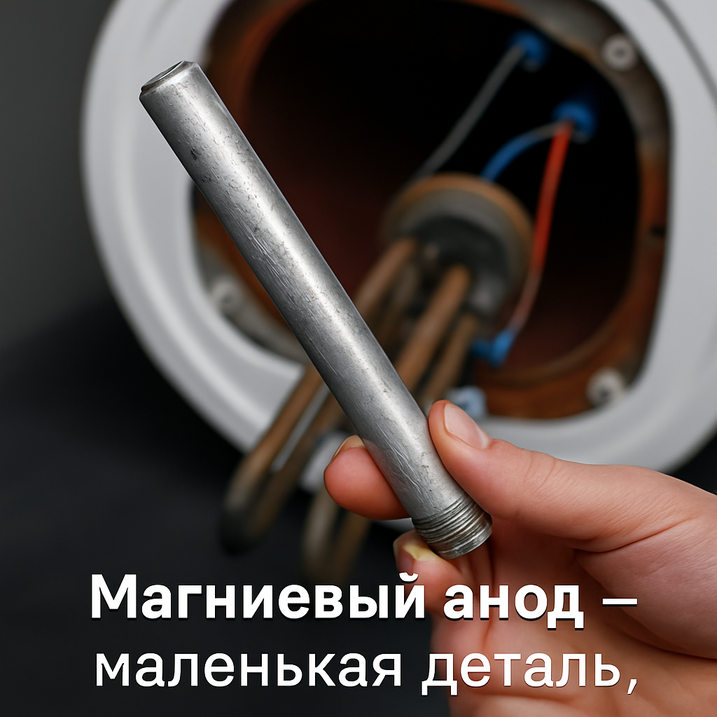 Магниевый анод — полное руководство: зачем, как выбрать и когда менять