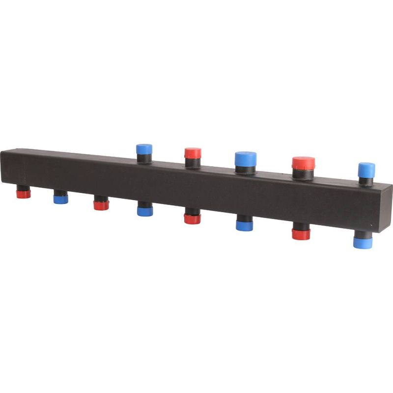 Коллектор распределительный на 4(5) контура 1”х1 1/4” Rommer