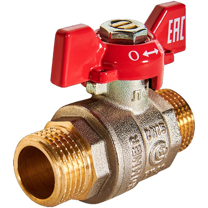 Кран шаровой 1/2” ш/ш бабочка Rommer