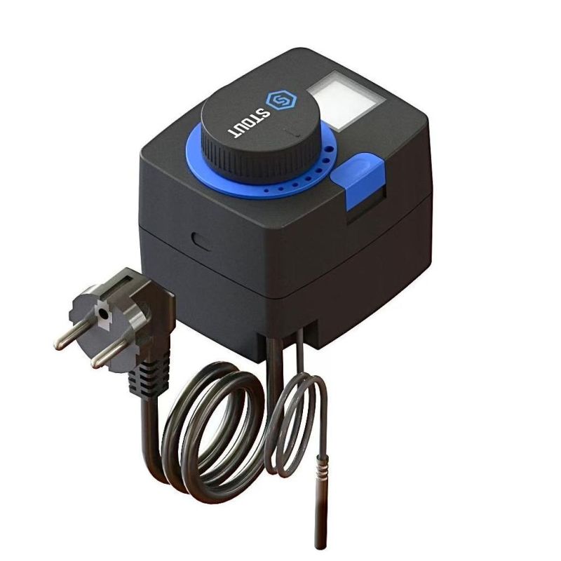 Сервопривод с LED дисплеем и датчиком для фиксированной регулировки температуры Stout