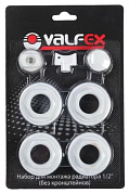 Набор для монтажа радиаторов 1/2” без кронштейнов Valfex