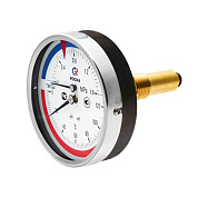 Термоманометр аксиальный ТМТБ-31Т.1 Dn80 0-150°C 0..16 бар G-1/2” длина 46мм Росма