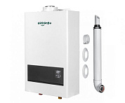 Газовая колонка Kotitonttu Suari S12 FT (труба в комплекте)