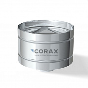 Зонт-Д с ветрозащитой Ø 135 (430/0,5) нержавеющая сталь CORAX