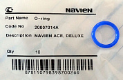 Кольцо уплотнительное трубы подачи холодной/горячей воды (Silicone,Ø15.8×2.7, синее) Navien