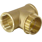 Тройник   1/2” г/ш/г (латунь) Tim