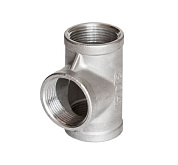 Тройник нержавеющий 1 1/2” г/г/г AISI 304