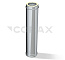 Сэндвич-труба 200(430/0,5)х280(430/0,5) L=1м нержавеющая сталь Corax
