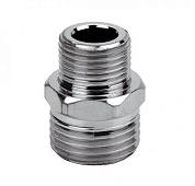 Ниппель нержавеющий переходной 1 1/2”х1 1/4” AISI 304
