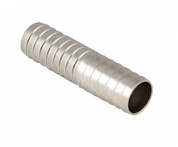 Соединитель для резинового шланга 20 мм (никель)