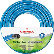 Шланг поливочный трёхслойный Grinda Classic 3/4” (50м)