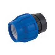 Муфта ПЭ 50х2” ц/г Poelsan BLUE