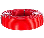 Труба из сшитого полиэтилена Aqualink PE-RT 20x2,0 красная (бухта 100м)