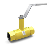 Кран шаровой стандартнопроходной муфтовый газовый DN  20 PN 40 (Ст. 20) КШ.Ц.М.GAS.015.040.Н/П.02, LD
