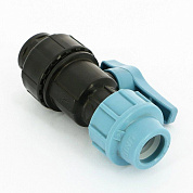 Кран шаровой ПНД 25х3/4” ВР Unidelta