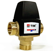 Клапан термостатический смесительный 1” НР (35-60 °C, Kvs 1,6) TIM