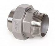 Американка нержавеющая под приварку НР 1/2” AISI 304 
