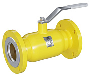 Кран шаровой для газа фланцевый DN  32 PN 40 (Ст. 20) КШ.Ц.Ф.GAS.032.040.П/П.02, LD
