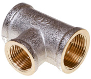 Тройник переходной 1”х3/4”х1” г/г/г (никель) Tim