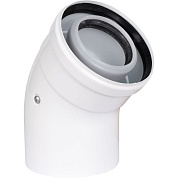 Отвод конденсационный 45° DN 60/100 Rommer