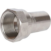 Вставка переходная прессовая из нерж. стали 35х1 1/4” ВР Rommer