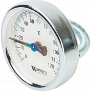 Термометр биметаллический накладной с пружиной Dn63 0...120°С Watts