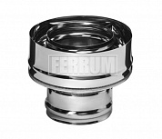 Адаптер стартовый 150(430/0,5)х250(430/0,5) нержавеющая сталь Ferrum