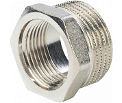 Футорка   1/2”х1 1/2” (никель) Tim (Zeissler)