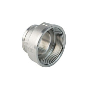 Муфта нержавеющая переходная 1 1/2"х 1 1/4" AISI 304