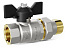 Кран шаровой с американкой  3/4” бабочка LD Pride 47.20.В-ГШ.Б