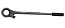 Трещотка с удлинением к клуппам 1/4”-1 1/4” Stayer Professional