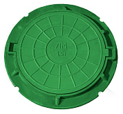 Люк ПП-630 садовый «ЛМ» зелёный (1,5-3 т)