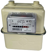 Счётчик газа NPM-G4 левый, Газдевайс (2023г.)