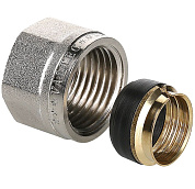 Фитинг коллекторный обжимной для медной трубы 15x1/2” Valtec