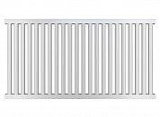 Радиатор алюминиевый MANDARINO TONDO- 500, 22 секции (белый RAL 9016)