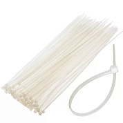 Хомуты-стяжки нейлоновые 3,6х250 мм (100 шт.) белые