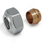 Евроконус для медной трубы 15 мм x 3/4” R178E Giacomini