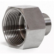 Переход (футорка обратная) нержавеющий   1/2”х1/8” AISI 304