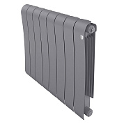 Радиатор биметаллический Royal Thermo Infinity 500 Silver Satin  8 секций