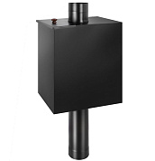 Бак Black прямоугольный 55л на трубе Ø115 (сталь AISI 439)